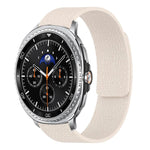 Pulseira de relógio em silicone magnético macio com textura de lichia, Para Samsung Galaxy Watch Ultra 47mm / Ultra 2025, Para Samsung Galaxy Watch8 / 8 Classic