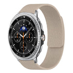 Pulseira de relógio em silicone magnético macio com textura de lichia, Para Samsung Galaxy Watch Ultra 47mm / Ultra 2025, Para Samsung Galaxy Watch8 / 8 Classic