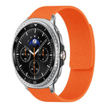 Pulseira de relógio em silicone magnético macio com textura de lichia, Para Samsung Galaxy Watch Ultra 47mm / Ultra 2025, Para Samsung Galaxy Watch8 / 8 Classic