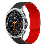 Pulseira de relógio em silicone magnético macio com textura de lichia, Para Samsung Galaxy Watch Ultra 47mm / Ultra 2025, Para Samsung Galaxy Watch8 / 8 Classic
