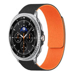 Pulseira de relógio em silicone magnético macio com textura de lichia, Para Samsung Galaxy Watch Ultra 47mm / Ultra 2025, Para Samsung Galaxy Watch8 / 8 Classic