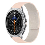 Pulseira de relógio em silicone magnético macio com textura de lichia, Para Samsung Galaxy Watch Ultra 47mm / Ultra 2025, Para Samsung Galaxy Watch8 / 8 Classic