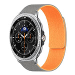 Pulseira de relógio em silicone magnético macio com textura de lichia, Para Samsung Galaxy Watch Ultra 47mm / Ultra 2025, Para Samsung Galaxy Watch8 / 8 Classic