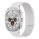 Pulseira de relógio em silicone magnético macio com textura de lichia, Para Samsung Galaxy Watch Ultra 47mm / Ultra 2025, Para Samsung Galaxy Watch8 / 8 Classic