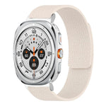 Pulseira de relógio em silicone magnético macio com textura de lichia, Para Samsung Galaxy Watch Ultra 47mm / Ultra 2025, Para Samsung Galaxy Watch8 / 8 Classic