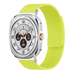 Pulseira de relógio em silicone magnético macio com textura de lichia, Para Samsung Galaxy Watch Ultra 47mm / Ultra 2025, Para Samsung Galaxy Watch8 / 8 Classic