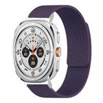 Pulseira de relógio em silicone magnético macio com textura de lichia, Para Samsung Galaxy Watch Ultra 47mm / Ultra 2025, Para Samsung Galaxy Watch8 / 8 Classic