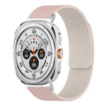 Pulseira de relógio em silicone magnético macio com textura de lichia, Para Samsung Galaxy Watch Ultra 47mm / Ultra 2025, Para Samsung Galaxy Watch8 / 8 Classic