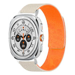 Pulseira de relógio em silicone magnético macio com textura de lichia, Para Samsung Galaxy Watch Ultra 47mm / Ultra 2025, Para Samsung Galaxy Watch8 / 8 Classic