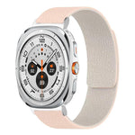 Pulseira de relógio em silicone magnético macio com textura de lichia, Para Samsung Galaxy Watch Ultra 47mm / Ultra 2025, Para Samsung Galaxy Watch8 / 8 Classic