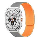 Pulseira de relógio em silicone magnético macio com textura de lichia, Para Samsung Galaxy Watch Ultra 47mm / Ultra 2025, Para Samsung Galaxy Watch8 / 8 Classic