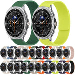 Pulseira de relógio em silicone magnético macio com textura de lichia, Para Samsung Galaxy Watch Ultra 47mm / Ultra 2025, Para Samsung Galaxy Watch8 / 8 Classic