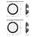 Tempered Film Integrated PC Watch Protective Cover, For Google Pixel Watch4 45mm, For Google Pixel Watch4 41mm