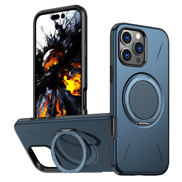 Capa para Telemóvel Kalebol Magnética MagSafe com Suporte Rotativo PC, Para iPhone 17 Pro Max, Para iPhone 17 Pro, Para iPhone 17, Para iPhone Air, Para iPhone 16 Pro Max, Para iPhone 16 Pro