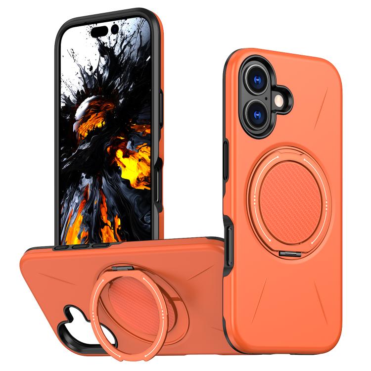 Capa para Telemóvel Kalebol Magnética MagSafe com Suporte Rotativo PC, Para iPhone 16 Plus, Para iPhone 16, Para iPhone 15 Pro Max, Para iPhone 15 Pro, Para iPhone 15, Para iPhone 14