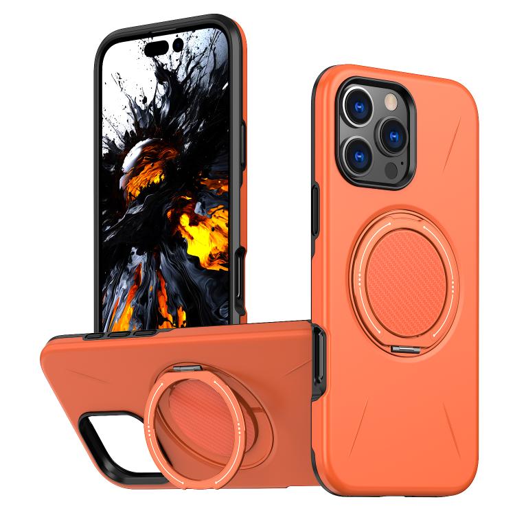 Capa para Telemóvel Kalebol Magnética MagSafe com Suporte Rotativo PC, Para iPhone 16 Plus, Para iPhone 16, Para iPhone 15 Pro Max, Para iPhone 15 Pro, Para iPhone 15, Para iPhone 14
