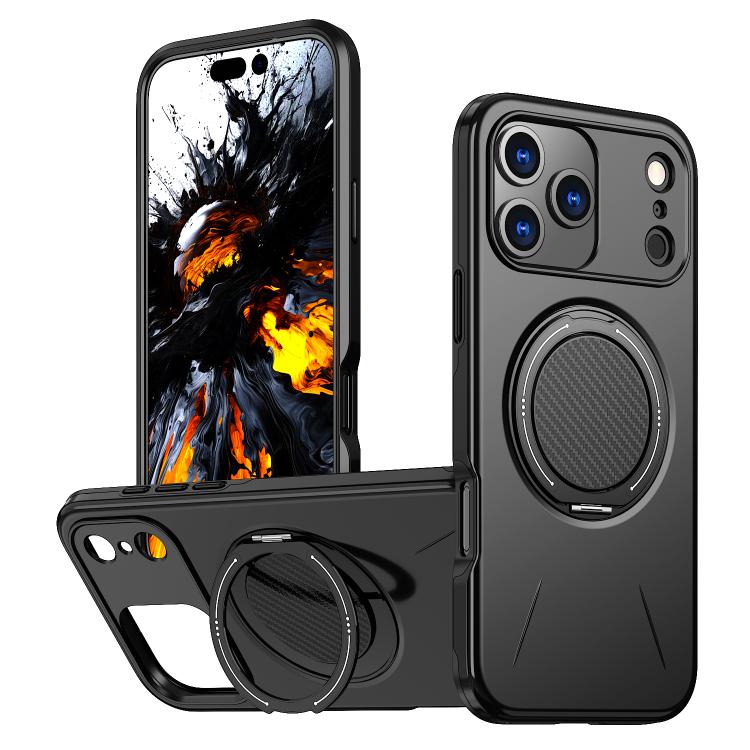 Capa para Telemóvel Kalebol Magnética MagSafe com Suporte Rotativo PC, Para iPhone 17 Pro Max, Para iPhone 17 Pro, Para iPhone 17, Para iPhone Air, Para iPhone 16 Pro Max, Para iPhone 16 Pro