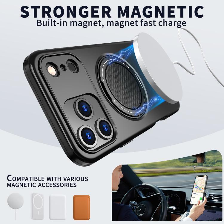 Capa para Telemóvel Kalebol Magnética MagSafe com Suporte Rotativo PC, Para iPhone 17 Pro Max, Para iPhone 17 Pro, Para iPhone 17, Para iPhone Air, Para iPhone 16 Pro Max, Para iPhone 16 Pro