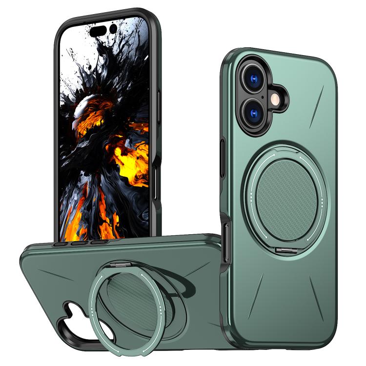 Capa para Telemóvel Kalebol Magnética MagSafe com Suporte Rotativo PC, Para iPhone 17 Pro Max, Para iPhone 17 Pro, Para iPhone 17, Para iPhone Air, Para iPhone 16 Pro Max, Para iPhone 16 Pro