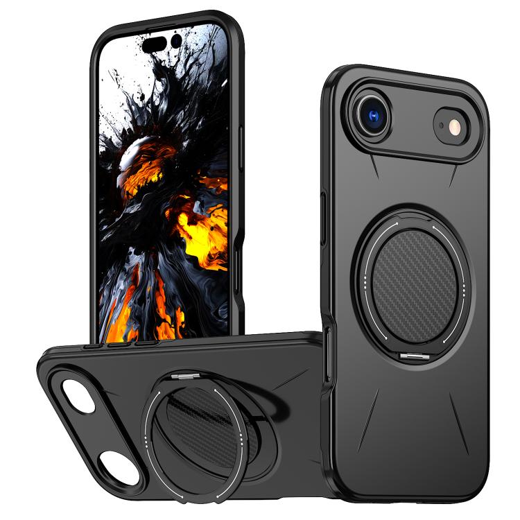 Capa para Telemóvel Kalebol Magnética MagSafe com Suporte Rotativo PC, Para iPhone 17 Pro Max, Para iPhone 17 Pro, Para iPhone 17, Para iPhone Air, Para iPhone 16 Pro Max, Para iPhone 16 Pro