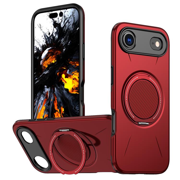 Capa para Telemóvel Kalebol Magnética MagSafe com Suporte Rotativo PC, Para iPhone 17 Pro Max, Para iPhone 17 Pro, Para iPhone 17, Para iPhone Air, Para iPhone 16 Pro Max, Para iPhone 16 Pro