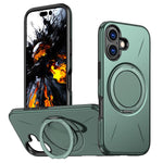 Capa para Telemóvel Kalebol Magnética MagSafe com Suporte Rotativo PC, Para iPhone 16 Plus, Para iPhone 16, Para iPhone 15 Pro Max, Para iPhone 15 Pro, Para iPhone 15, Para iPhone 14