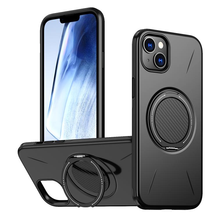 Capa para Telemóvel Kalebol Magnética MagSafe com Suporte Rotativo PC, Para iPhone 16 Plus, Para iPhone 16, Para iPhone 15 Pro Max, Para iPhone 15 Pro, Para iPhone 15, Para iPhone 14