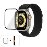 Pulseira de Relógio em Nylon Wild Path Loop com Filme Curvo 3D, Para Apple Watch Série 9 / 8 / 7 41mm, Para Apple Watch 3 / 2 / 1 38mm, Para Apple Watch 3 / 2 / 1 42mm