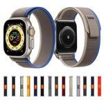 Pulseira de Relógio em Nylon Wild Path Loop com Filme Curvo 3D, Para Apple Watch Série 9 / 8 / 7 41mm, Para Apple Watch 3 / 2 / 1 38mm, Para Apple Watch 3 / 2 / 1 42mm