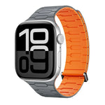 Pulseira de Relógio em Silicone Magnética em Forma de I, Para Apple Watch 46mm / 49mm / 45mm / 44mm, Para Apple Watch 42mm / 41mm / 40mm / 38mm