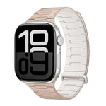 Pulseira de Relógio em Silicone Magnética em Forma de I, Para Apple Watch 46mm / 49mm / 45mm / 44mm, Para Apple Watch 42mm / 41mm / 40mm / 38mm