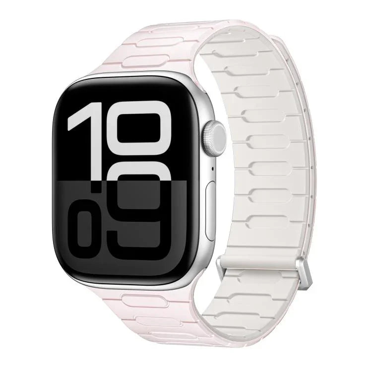 Pulseira de Relógio em Silicone Magnética em Forma de I, Para Apple Watch 46mm / 49mm / 45mm / 44mm, Para Apple Watch 42mm / 41mm / 40mm / 38mm