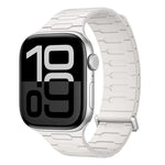 Pulseira de Relógio em Silicone Magnética em Forma de I, Para Apple Watch 46mm / 49mm / 45mm / 44mm, Para Apple Watch 42mm / 41mm / 40mm / 38mm