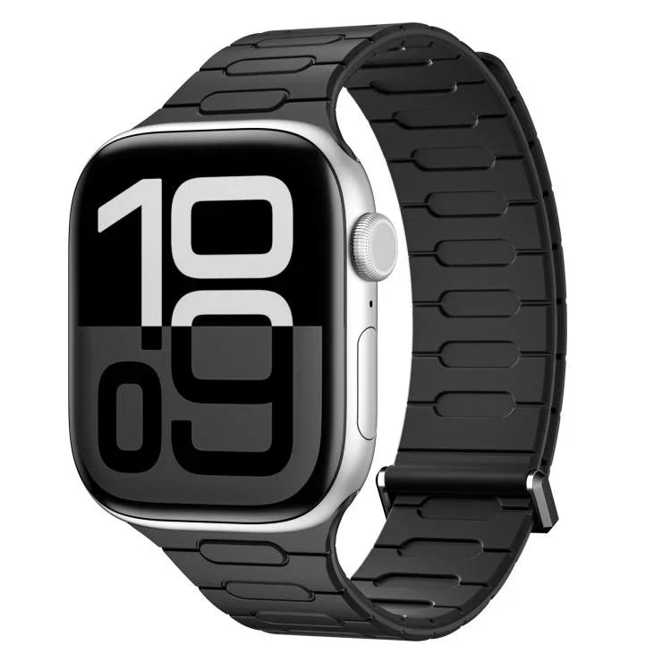 Pulseira de Relógio em Silicone Magnética em Forma de I, Para Apple Watch 46mm / 49mm / 45mm / 44mm, Para Apple Watch 42mm / 41mm / 40mm / 38mm