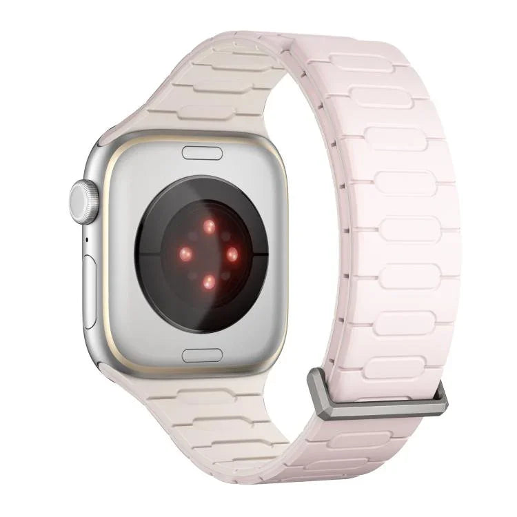 Pulseira de Relógio em Silicone Magnética em Forma de I, Para Apple Watch 46mm / 49mm / 45mm / 44mm, Para Apple Watch 42mm / 41mm / 40mm / 38mm