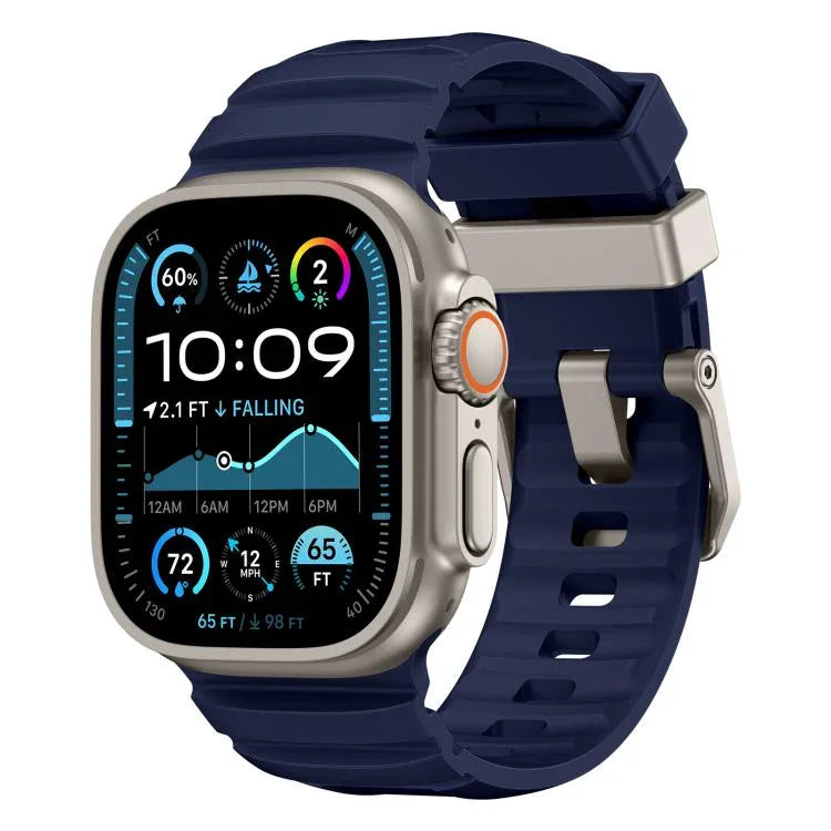 Pulseira de Relógio em Silicone Rock-Peak, Para Apple Watch 46mm / 49mm / 45mm / 44mm