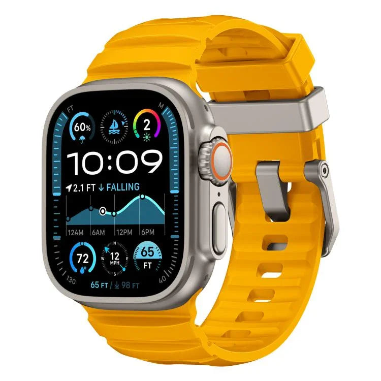 Pulseira de Relógio em Silicone Rock-Peak, Para Apple Watch 46mm / 49mm / 45mm / 44mm
