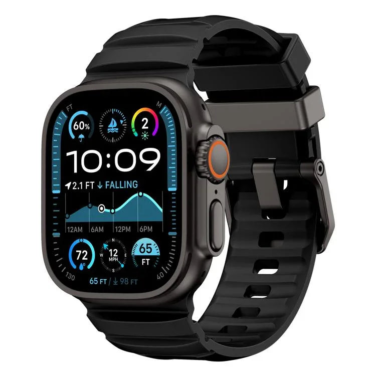 Pulseira de Relógio em Silicone Rock-Peak, Para Apple Watch 46mm / 49mm / 45mm / 44mm
