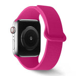 Pulseira de Relógio em Silicone com Loop Magnético e Padrão Lychee, Para Apple Watch 46mm / 49mm / 45mm / 44mm, Para Apple Watch 42mm / 41mm / 40mm / 38mm