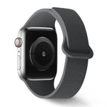 Pulseira de Relógio em Silicone com Loop Magnético e Padrão Lychee, Para Apple Watch 46mm / 49mm / 45mm / 44mm, Para Apple Watch 42mm / 41mm / 40mm / 38mm