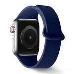 Pulseira de Relógio em Silicone com Loop Magnético e Padrão Lychee, Para Apple Watch 46mm / 49mm / 45mm / 44mm, Para Apple Watch 42mm / 41mm / 40mm / 38mm