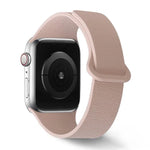 Pulseira de Relógio em Silicone com Loop Magnético e Padrão Lychee, Para Apple Watch 46mm / 49mm / 45mm / 44mm, Para Apple Watch 42mm / 41mm / 40mm / 38mm