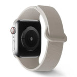 Pulseira de Relógio em Silicone com Loop Magnético e Padrão Lychee, Para Apple Watch 46mm / 49mm / 45mm / 44mm, Para Apple Watch 42mm / 41mm / 40mm / 38mm