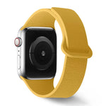 Pulseira de Relógio em Silicone com Loop Magnético e Padrão Lychee, Para Apple Watch 46mm / 49mm / 45mm / 44mm, Para Apple Watch 42mm / 41mm / 40mm / 38mm