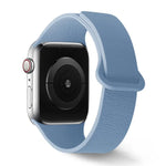 Pulseira de Relógio em Silicone com Loop Magnético e Padrão Lychee, Para Apple Watch 46mm / 49mm / 45mm / 44mm, Para Apple Watch 42mm / 41mm / 40mm / 38mm