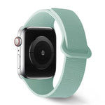 Pulseira de Relógio em Silicone com Loop Magnético e Padrão Lychee, Para Apple Watch 46mm / 49mm / 45mm / 44mm, Para Apple Watch 42mm / 41mm / 40mm / 38mm