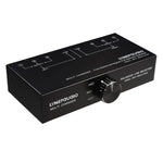 Selector de Sinal Totalmente Balanceado 1 Entrada 3 Saídas, Selector de Linha Balanceada de 3 Canais, Sem Necessidade de Fonte de Alimentação Externa, Comutação Sem Perdas, B073