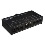 Selector de Sinal Totalmente Balanceado 1 Entrada 3 Saídas, Selector de Linha Balanceada de 3 Canais, Sem Necessidade de Fonte de Alimentação Externa, Comutação Sem Perdas, B073