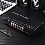 Selector Comutador de Sinal de Áudio 6 Entradas 3 Saídas, Comutador Multi-canal, Controlador de Volume de Coluna Ativo Passivo Totalmente Balanceado, Selector RCA, B081