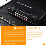 Selector Comutador de Sinal de Áudio 6 Entradas 3 Saídas, Comutador Multi-canal, Controlador de Volume de Coluna Ativo Passivo Totalmente Balanceado, Selector RCA, B081
